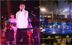 MC张天赋文化中心演唱会逾8000粉丝逼爆海傍  狂爆高音超水准演出