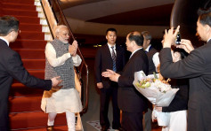 印度总理莫迪乘专机抵武汉 将与习近平非正式会晤