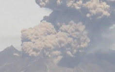 樱岛火山10日内第二次爆发 灰烬高度达1700米