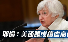 耶伦：美国通胀水平不可接受