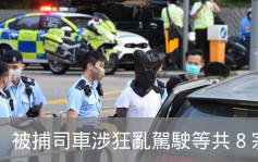 七人车九龙狂飙避警 29岁司机涉狂乱驾驶等8罪被捕