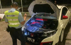 警中秋打擊非法賽車 揭8車涉非法改裝 243車超速