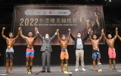 健美│2022全港锦标赛 锺智安「龙珠」造型夺学界组冠军