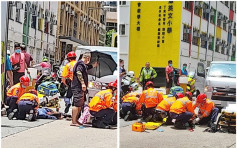 偕老妻土瓜灣過馬路捱貨Van撞 83歲老翁不治