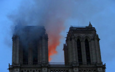 【巴黎圣母院大火】各国领袖痛心 特朗普倡用飞机洒水救火惹争议