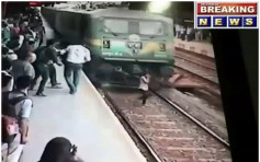 孟買少女戴耳筒闖火車軌　奇蹟生還僅受輕傷
