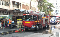 葵涌烧腊店起火传爆炸声 消防救熄无人伤