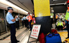 警方港鐵出動逾千人舉行跨部門應變演習 模擬尖沙咀站突發事故展救援