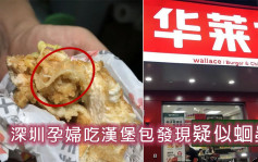 深圳孕婦吃漢堡包發現疑似蛔蟲 市監局：無充分證據證明