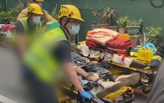 台中市兩層高樓房倒塌 活埋3人60歲男子被救出送院不治
