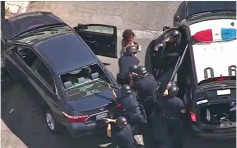 【片段】洛杉磯超市槍擊脅持人質落幕  1死9傷疑犯就擒