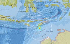 印尼帝汶島海域6.4級地震