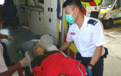 湾仔码头89岁老妇难忍病痛跳海 消防小艇救起送院后不治