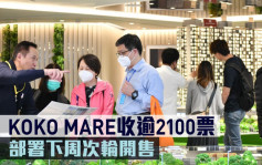 熱辣新盤放送｜KOKO MARE收逾2100票 部署下周次輪開售