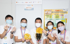 香港學生科學比賽結束 高中組迦密柏雨「抗菌蟹膠布」奪冠