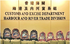 与内地澳门联手打击转运冒牌货 香港海关检1.8万件假货