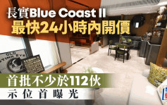 长实Blue Coast II最快24小时内开价 首批不少于112伙 示位首曝光