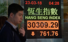 【中美貿易戰】港股收市跌761點 騰訊跌4%