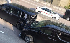 屯門公路3車相撞釀1傷 往元朗方向交通擠塞