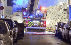 法国3大楼倒塌  约10人被埋  上百警员消防出动抢救