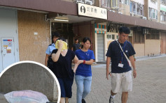 沙角邨中年妇高空掷衣物 警埋伏拘捕