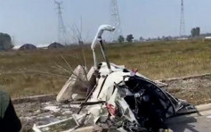 河北行唐县直升机失事坠毁 机师死亡