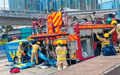 猛撼消防车 客货车司机身亡