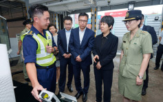 商務部副部長訪香港海關 就推動航運服務及中轉貨物計劃交換意見