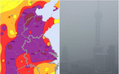 上海發空氣重污染預警 禁放煙花爆竹