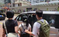 警元朗掃黃打擊街頭賣淫 拘51歲非華裔女子