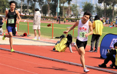 D1田徑｜男子甲組800米 朱洛言1分54秒85破學界紀錄