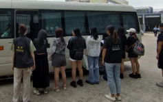 警方联同入境处元朗扫黄 拘捕29名内地女子