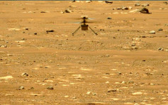 火星直升机「机智号」第三次飞行 速度更快更远