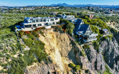 加州3豪宅危立悬崖触目惊心  工程师看过后……