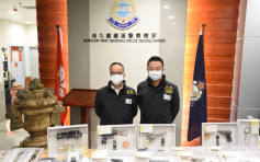 警方拘越南籍男子檢獲3支真槍及240萬元毒品
