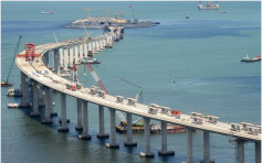 港珠澳大橋開通初期 會密切監察交通或實施臨時措施