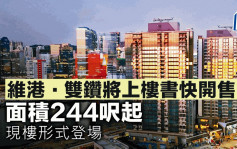 维港·双钻将上楼书快开售 面积244尺起 现楼形式登场