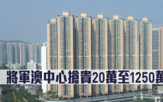 多客争盘｜将军澳中心抢贵20万至1250万沽