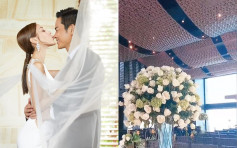 嘉颖Grace峇里婚礼 白玫瑰布置代表纯洁爱情