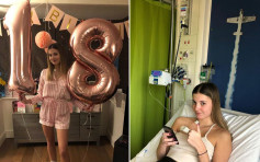 18岁少女确诊后4个月离世 成英国最年轻肠癌亡者之一