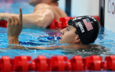 【東京游泳】男子4x100米混合泳接力 美國破世績奪金