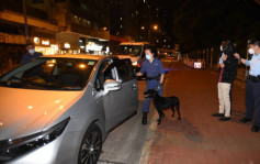 警方旺角截停可疑私家車 搜出K仔拘捕司機