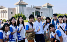 邓炳强率制服团队和非华语学生完成西安交流  周六赴京再考察两日