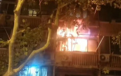 上海住宅大火 女子將朋友趕出街放火燒屋亡