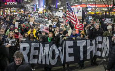 紐約大批示威者上街集會遊行 促通過彈劾特朗普議案