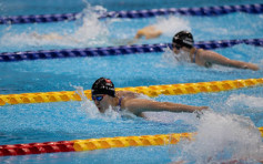 100米女子蝶泳决赛 陈睿琳排第4与奖牌无缘