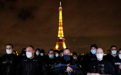 巴黎50警员参加集会 抗议马克龙发表针对警言论