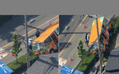 大阪幼稚園保母車剷上行人路釀8傷