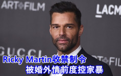 Ricky Martin被婚外情前男友控家暴   收禁制令禁以任何形式接觸