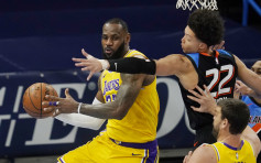【NBA】占士廿六分率湖人挫雷霆 破隊史紀錄開季作客七連勝